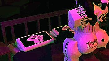 Taming my snowbunny friend with big black cock