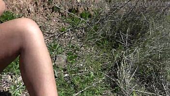 did you get scared watching me piss from my hairy pussy?