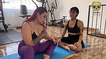 Widow Gets Lesbian Pussy Licking