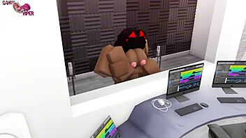 Viper brings Candy to the studio for a session