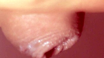 Japanese girl gets facial cumshot in close up