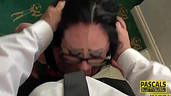 i throat and get fucked as chubby submissive.