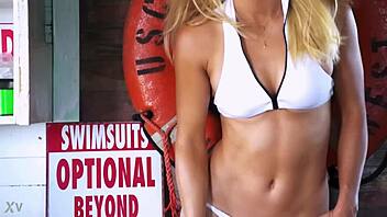 Contemplating Beautiful Model Caroline Wozniacki