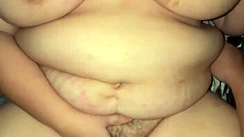 fucking this bbw milf neighbor with her red pussy