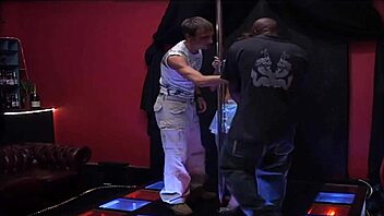 Amazing girls perform private strip-tease with teasing