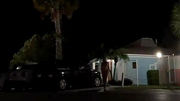 Compilation of walking naked during outdoor hikes