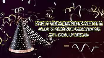 triple pussy party with alexis jennifer 😜