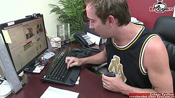 Camgirl lets user with big dick fuck her pussy on webcam