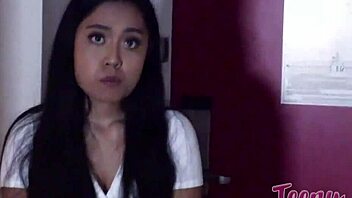 Brunette Luna Mills Wants Professor's Sperm! Inside Her Tight Slit!