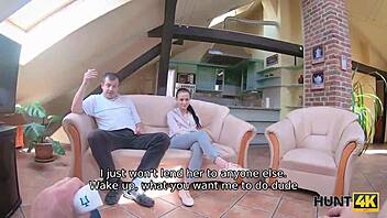 hunt4k young 18+ lovers cant leave the city so why girl gets fucked