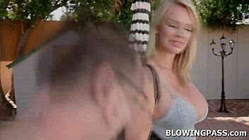 Big Tits MILF Devours Houseboy's Monster Cock!