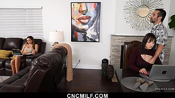 I'm the freeuse daddy fucking my girls in cowgirl and doggystyle