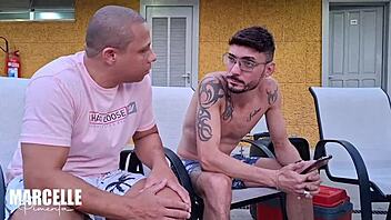 Husband brings friend to EAT my ASS