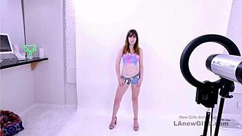 Girl next door model gets fucked at a modeling audition 😜