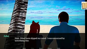 in my new family 48, the redhead teen with small tits gets erotic in homemade setting