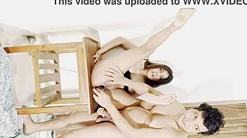 Homemade video of a couple's intimate moment