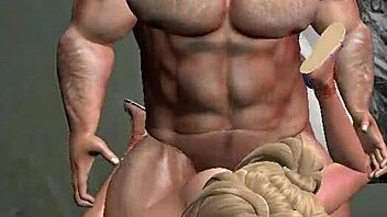 handsome hunk heyward tackles new neighborhood wife with big tits and monster cock cumshot