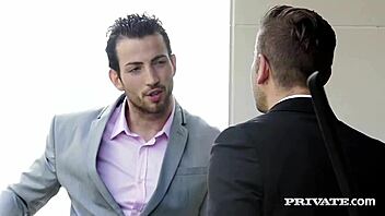 Is Alexa Tomas getting dominated by two hard cocks in anal?