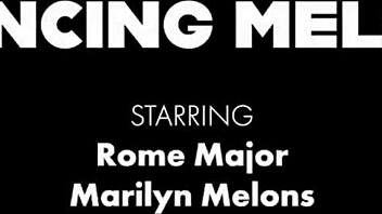 Is Marilyn Melons getting her twat fucked deeply by Rome Major?