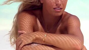 Contemplating Beautiful Model Caroline Wozniacki