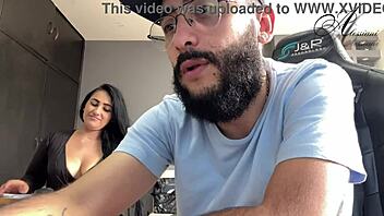 Colombian whore signs contracts but craves sucking big cock