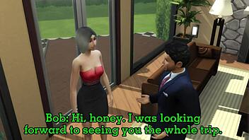 Cheating Wife Fucks Coworker in Double Trouble!