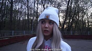 i met this hot teen on the street and fucked her good, blowjob and all, it was amazing