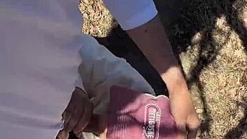 Caught Fucking In The Forest With Intense Emotions