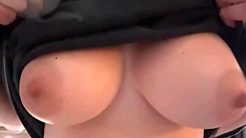 italian big tits milf artemisia love solo bouncing session 😍🍒