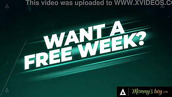 milf sophia west cheats with stepson on call with husband