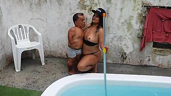Zezinho Teves and Paty Bumbum on Brazilian Beach Honeymoon