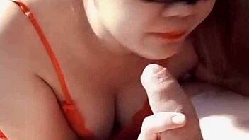 i watch my horny asian wife suck huge cock