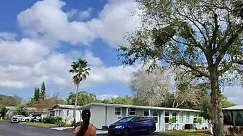 Compilation of walking naked during outdoor hikes