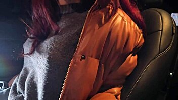 Bookstore girl removes condom for intense cowgirl