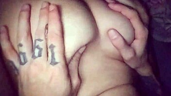 Husband sucking pussy and playing with pierced tits during orgasm.
