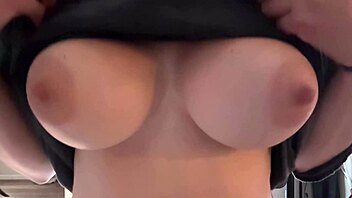 italian big tits milf artemisia love solo bouncing session 😍🍒