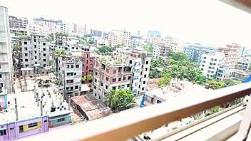 Skinny Girl Has Good Sex With Funny Couple!