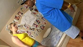 I got fucked by Adrianna Nicole's big black cock in stockings