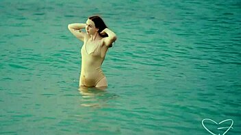 Making out during beach sunset with charlie forde and olive gee