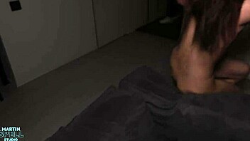 Skinny teen gets wild sex bent over with cum