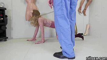 Wacky Teen Brought In Asshole Asylum