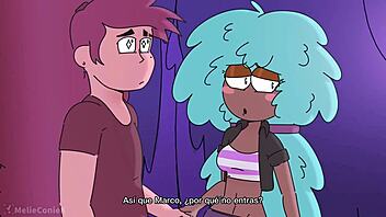 Kelly enjoys romantic sex with a big ass monster.