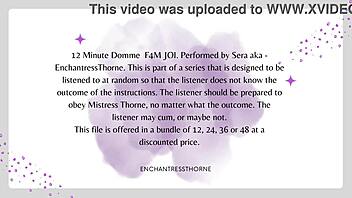 female domination jerk off instructions for males in this ninth video