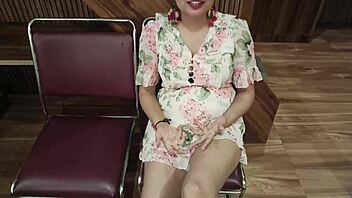 Hot Girl Nude With Her Office Friend While Playing Stone Paper Game!