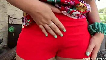 Cuban Angelina Castro's Solo Performance Fucking Herself with Dildo