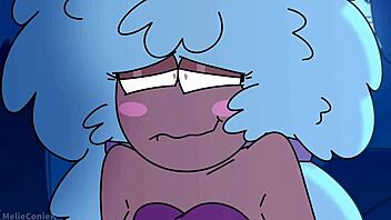 Kelly enjoys romantic sex with a big ass monster.