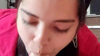 Debora Prado Sucking Cock in the Morning for Good Day
