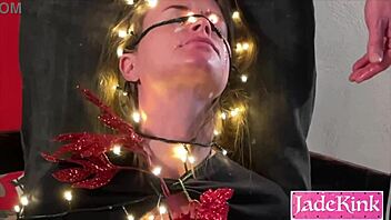 Leashed Sub Girlfriend Whipped Rough With Belt