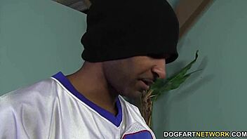 i'm angela attison, takin' that huge monster cock in my ass interracial style