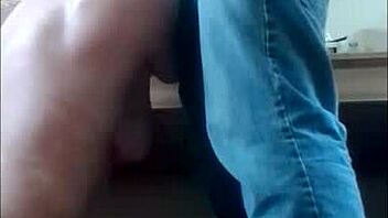 european slave submits to belt in bdsm